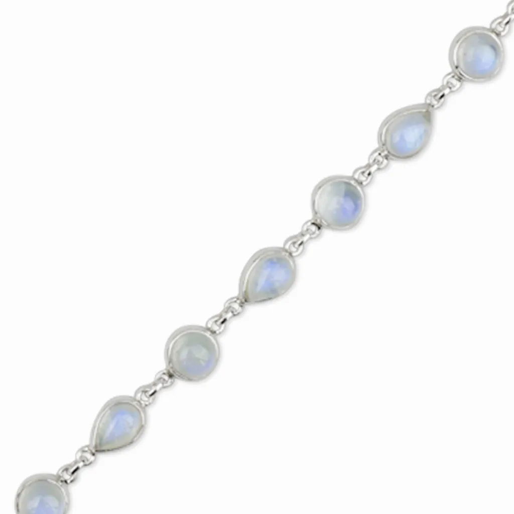 Rainbow Moonstone Bracelet