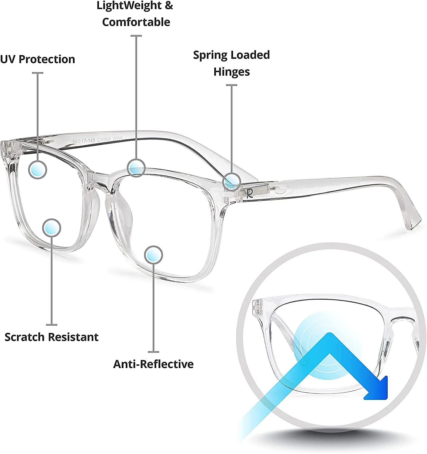 Readerest blue-light-blocking-reading-glasses-clear-2-50-magnification