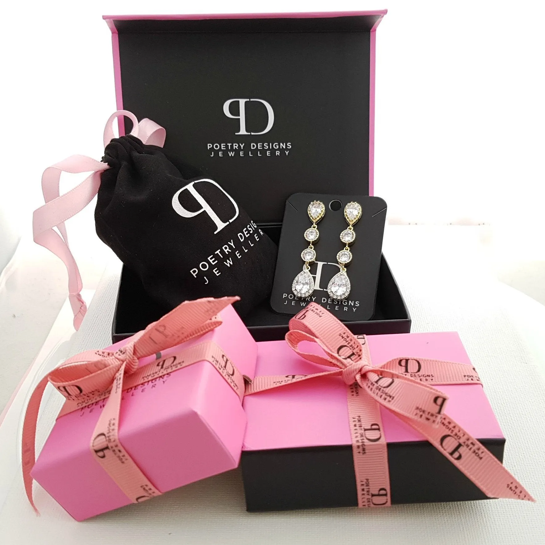 Rose Gold Pearl Bridal Bracelet- Ava