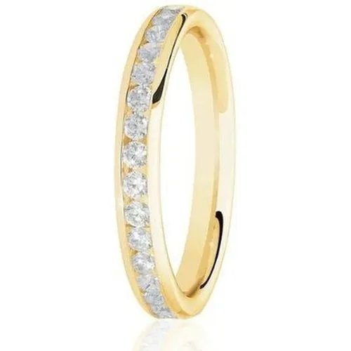 Round Brilliant Cut Channel Set .33ct