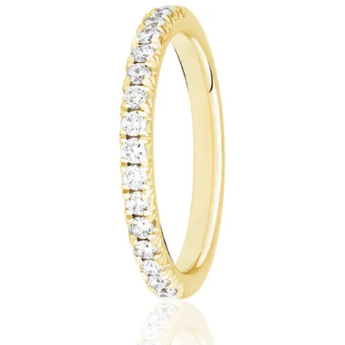 Round Brilliant Cut French Pave .33ct