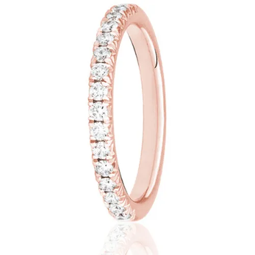 Round Brilliant Cut French Pave .33ct