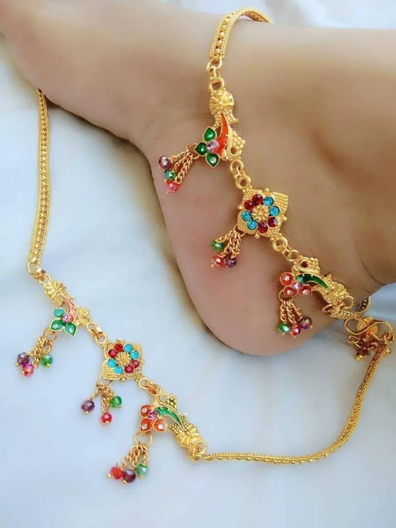Royal Anklets known as Payal for Women and Girls cool looks