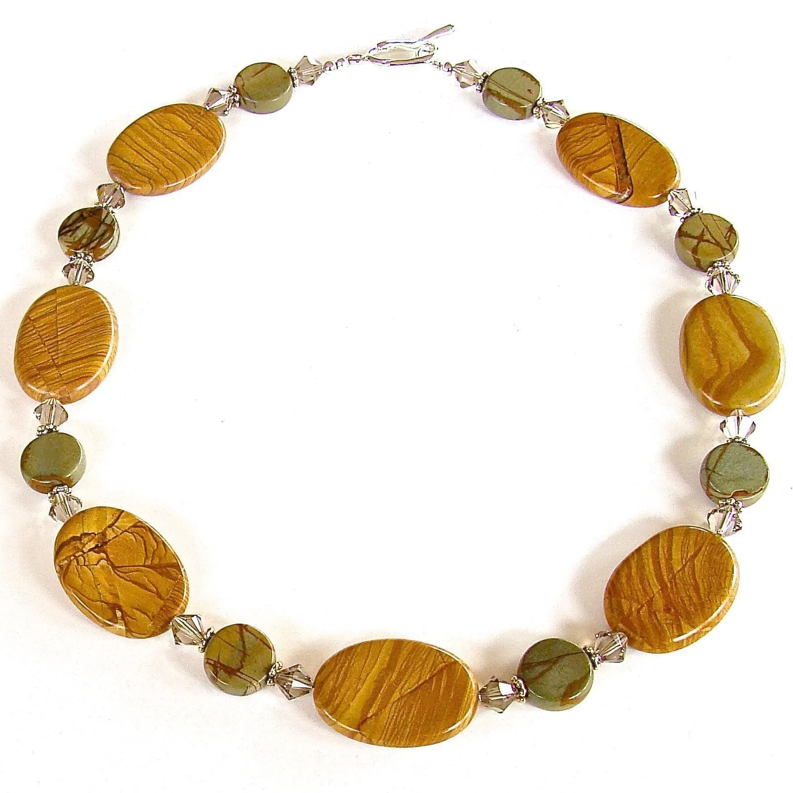 Sandstorm: 22.5" Gemstone Bead Necklace