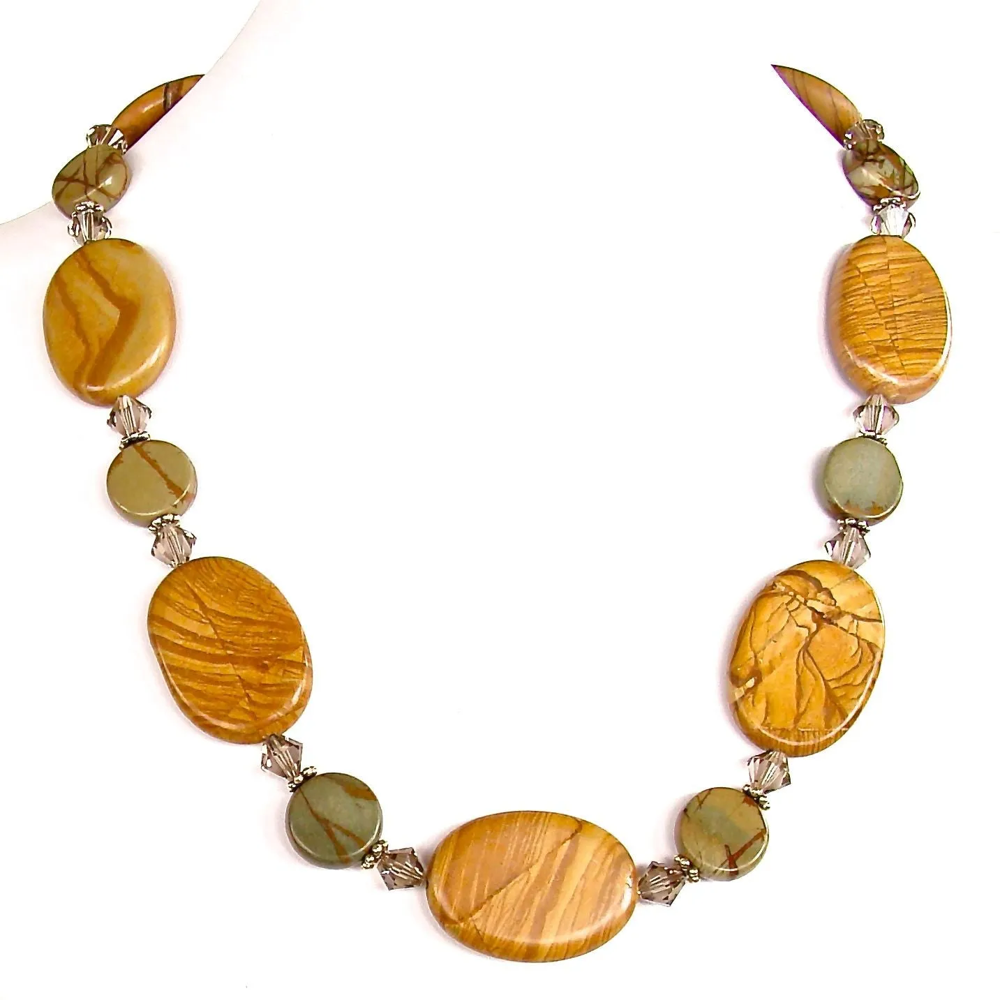Sandstorm: 22.5" Gemstone Bead Necklace