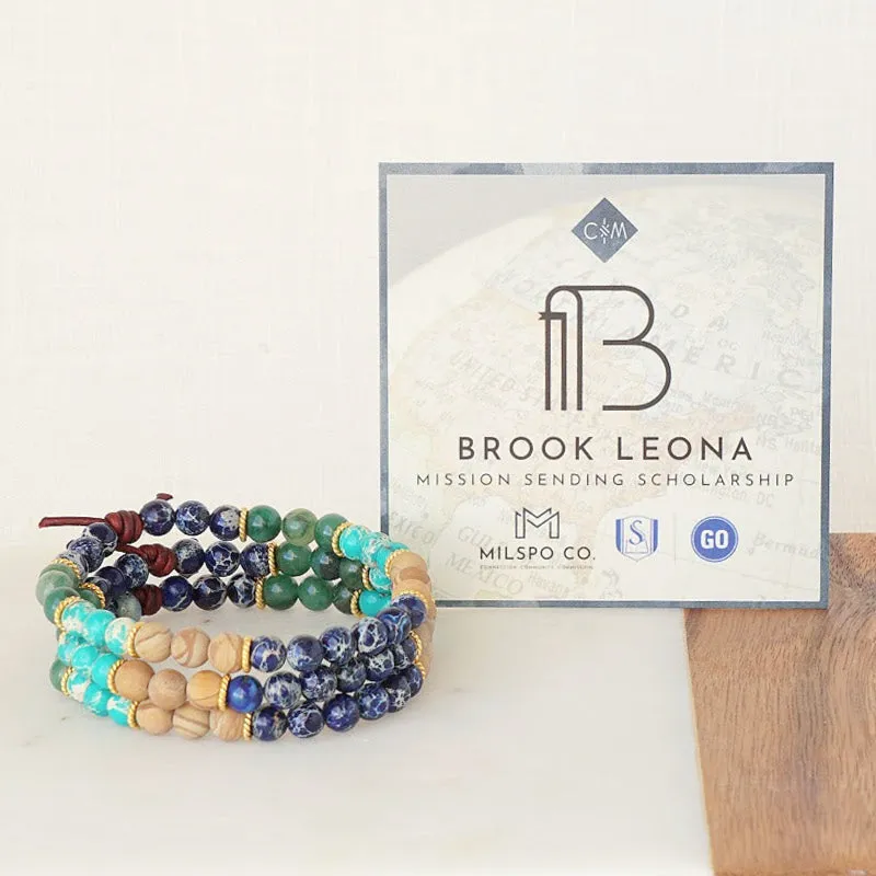 Sending Hope Mini Bracelet - Brook Leona Mission Sending Scholarship | Milspo Co. X Charliemadison Collaboration