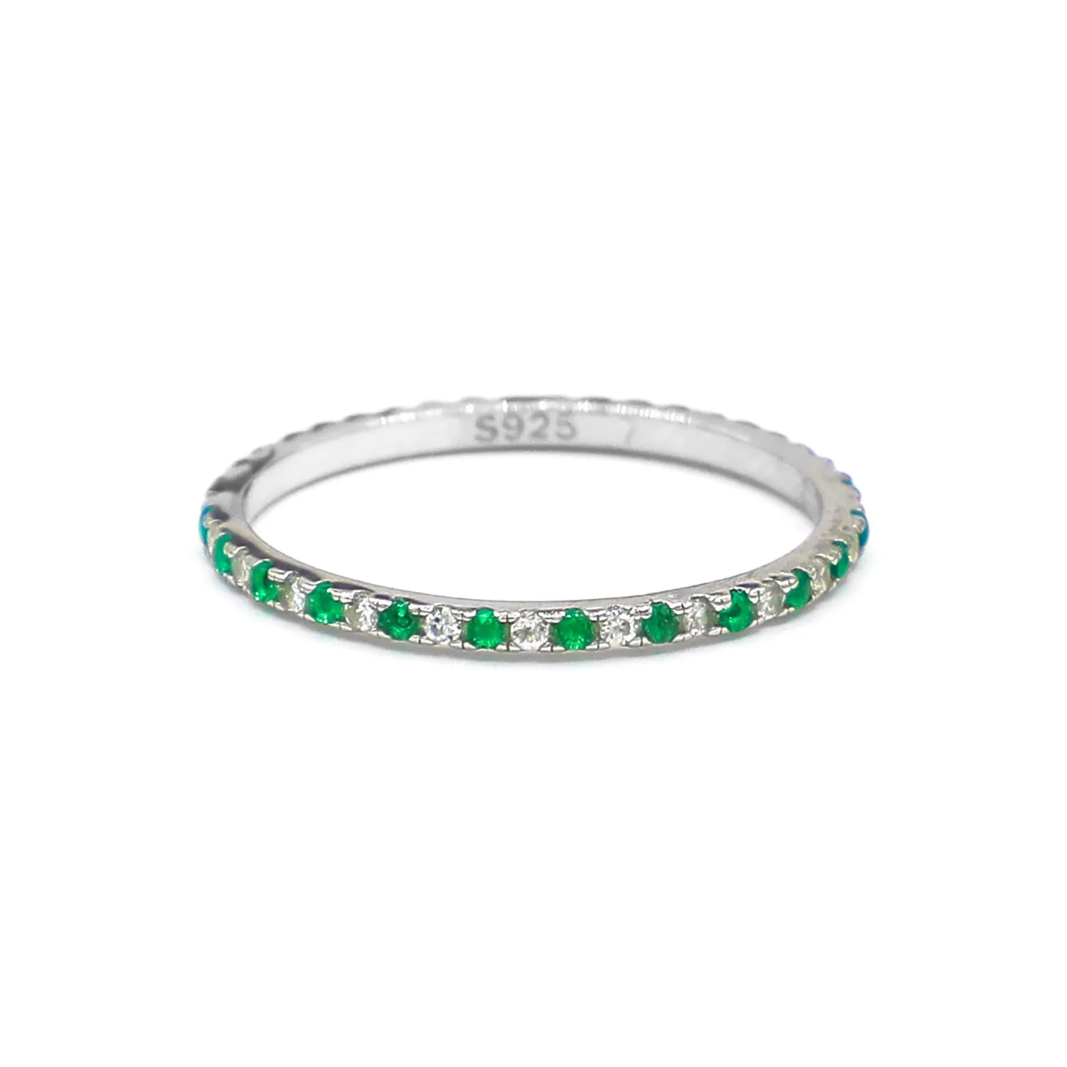 Simple Color Gem Ring