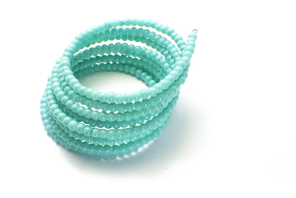 Small Bead Wrap Bracelet