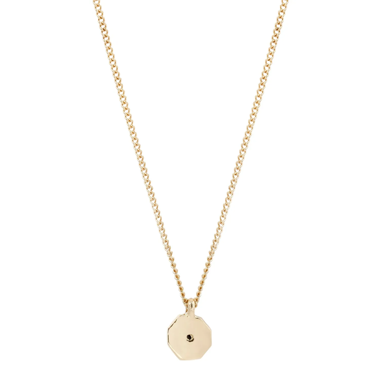 Small Quartz Octagon Necklace
