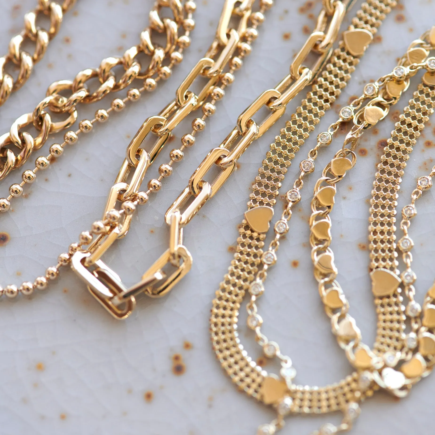 Spot Chain Bracelet