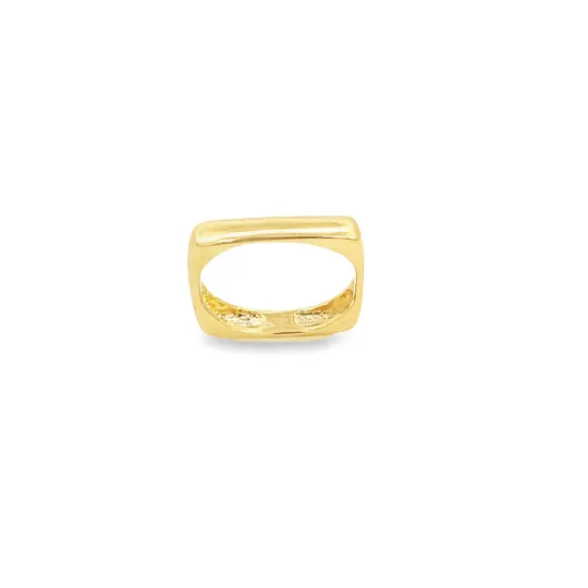 Square CZ Ring (D127A)