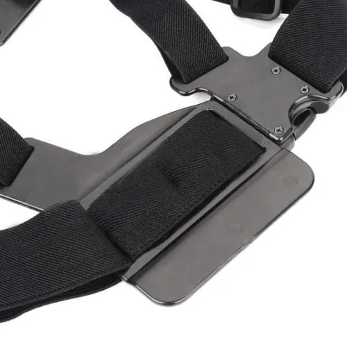 ST-26 Adjustment Elastic Body Chest Straps Belt for GoPro, Insta360, DJI and Other Action Cameras(Black)