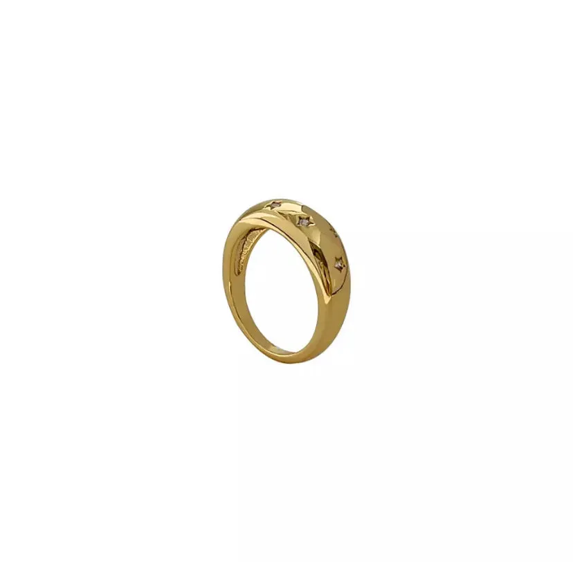 Starshine Chunky Dome Ring - LAST CHANCE!