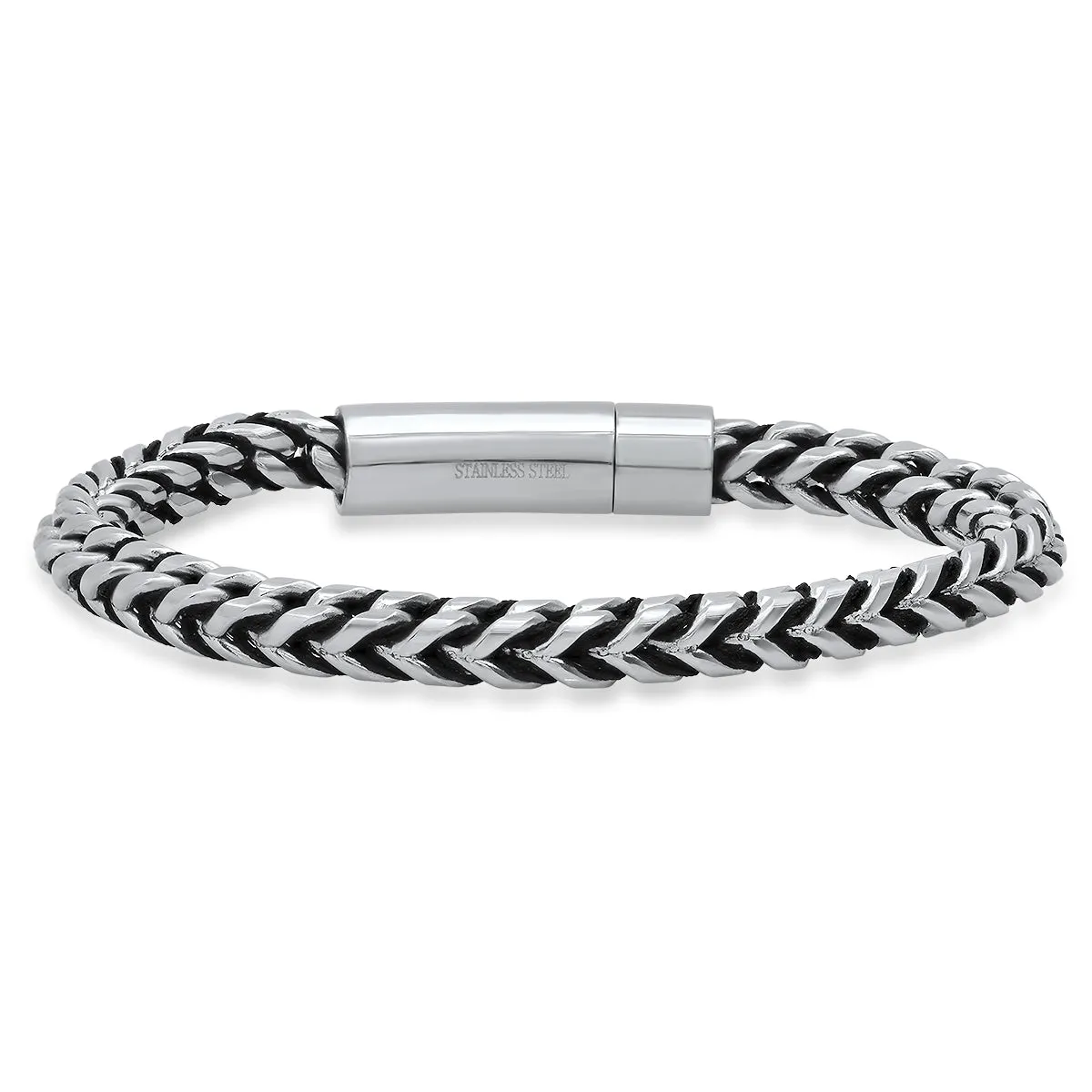 SteelTime Rugged Style Franco Chain Bracelet
