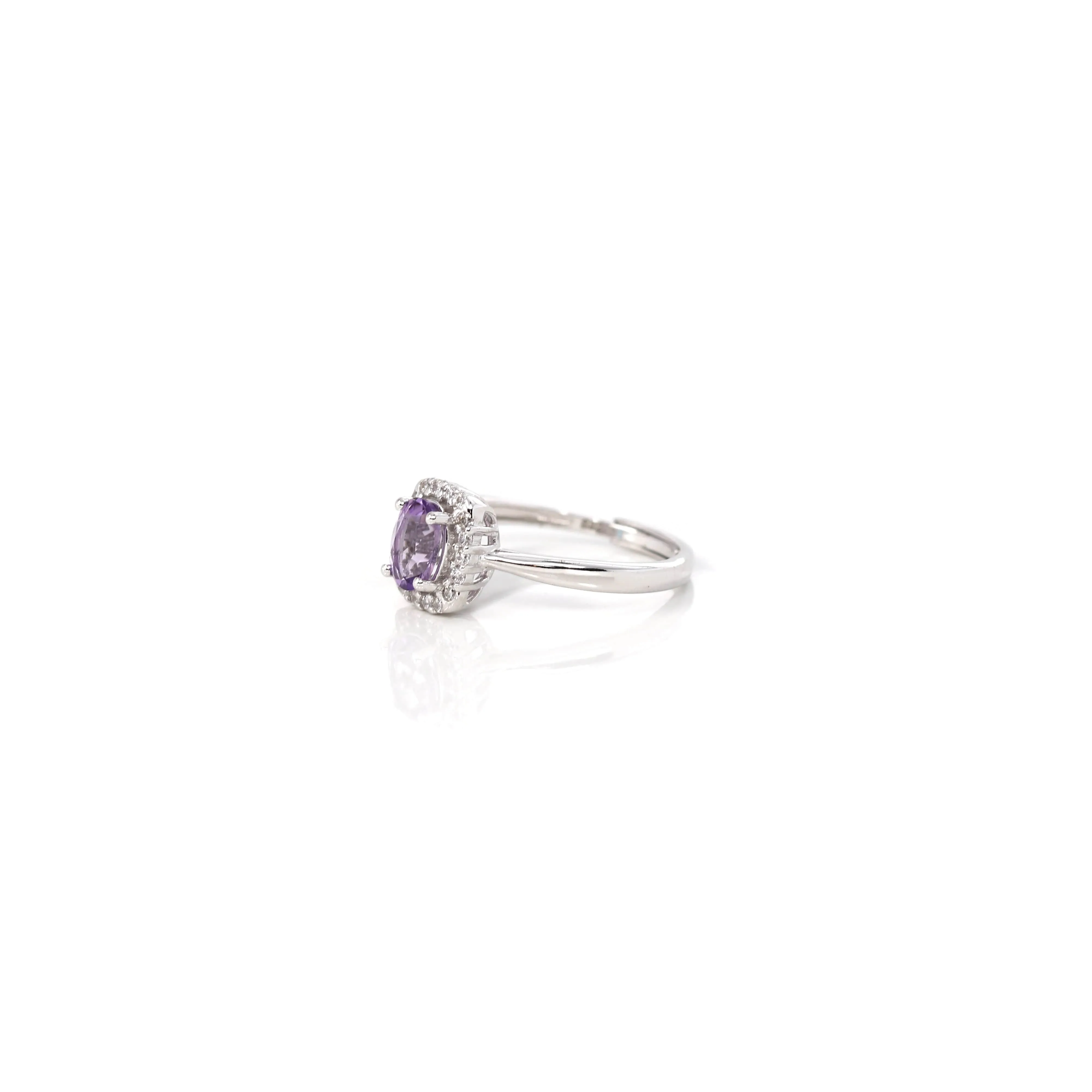 Sterling Silver Oval Amethyst, Citrine, and Topaz Ring