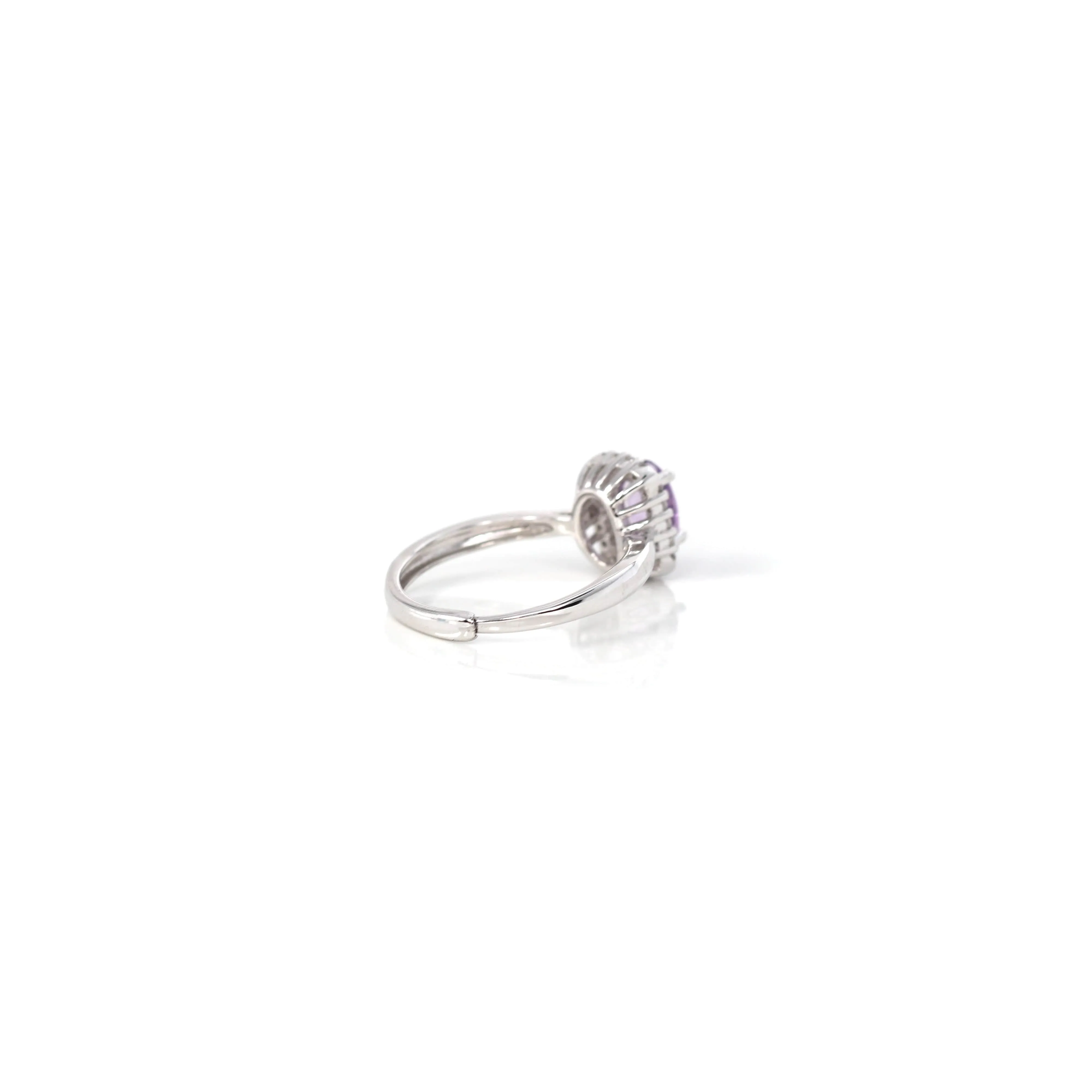 Sterling Silver Oval Amethyst, Citrine, and Topaz Ring