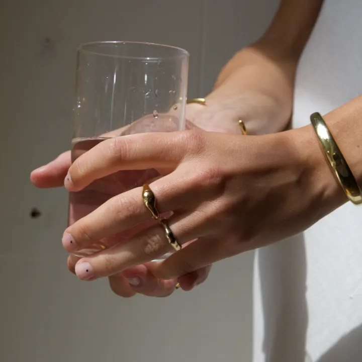 THE JUNE RING - sterling silver
