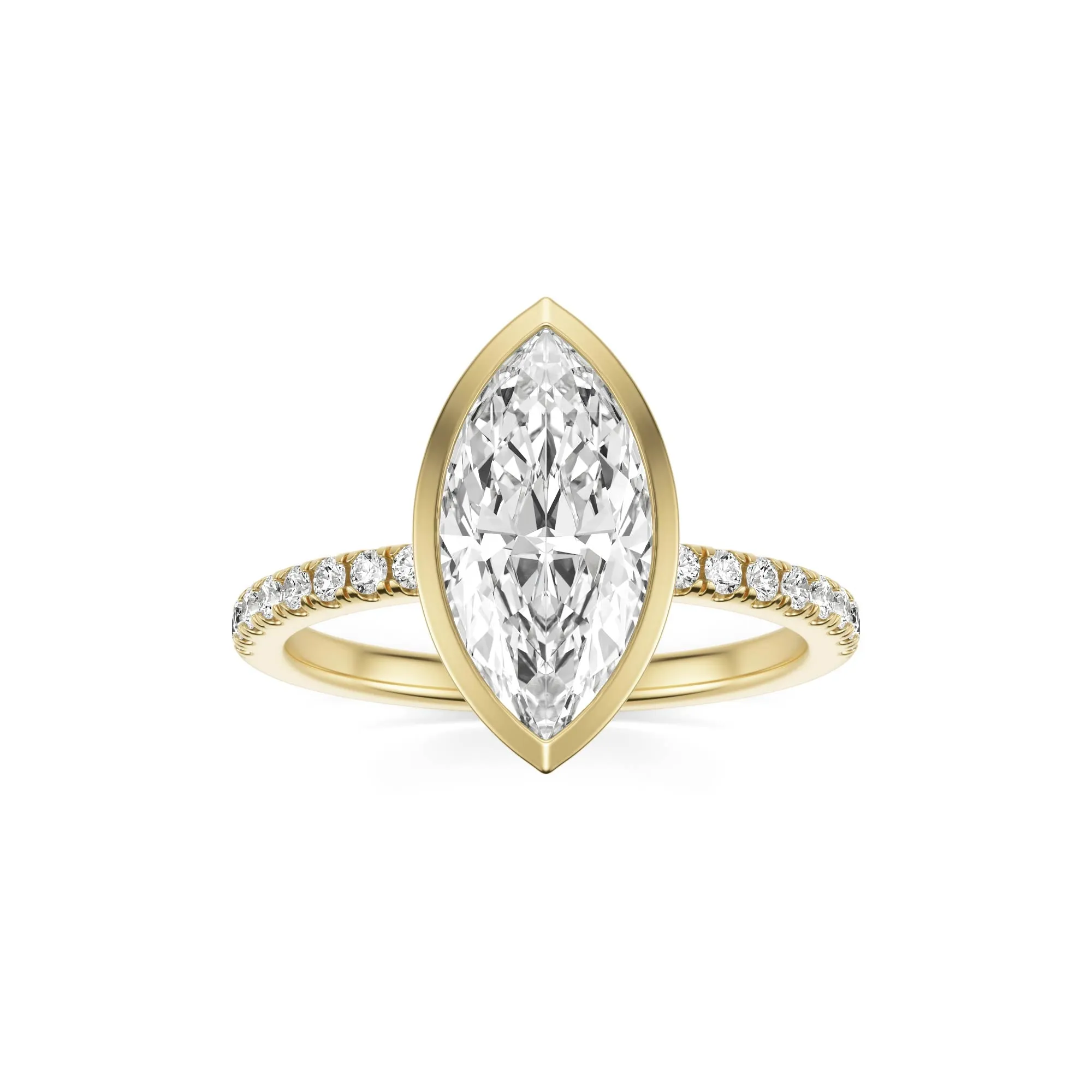 The Marquise Bezel Pavé