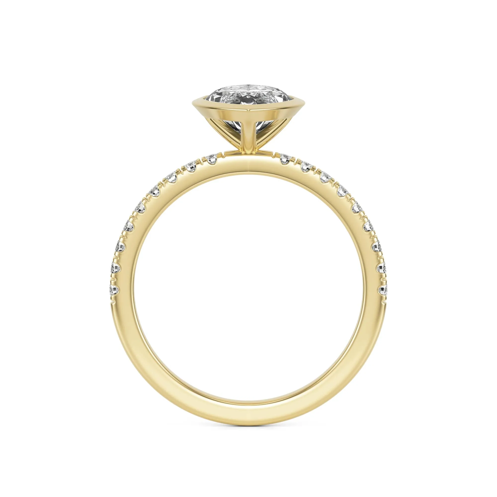 The Marquise Bezel Pavé