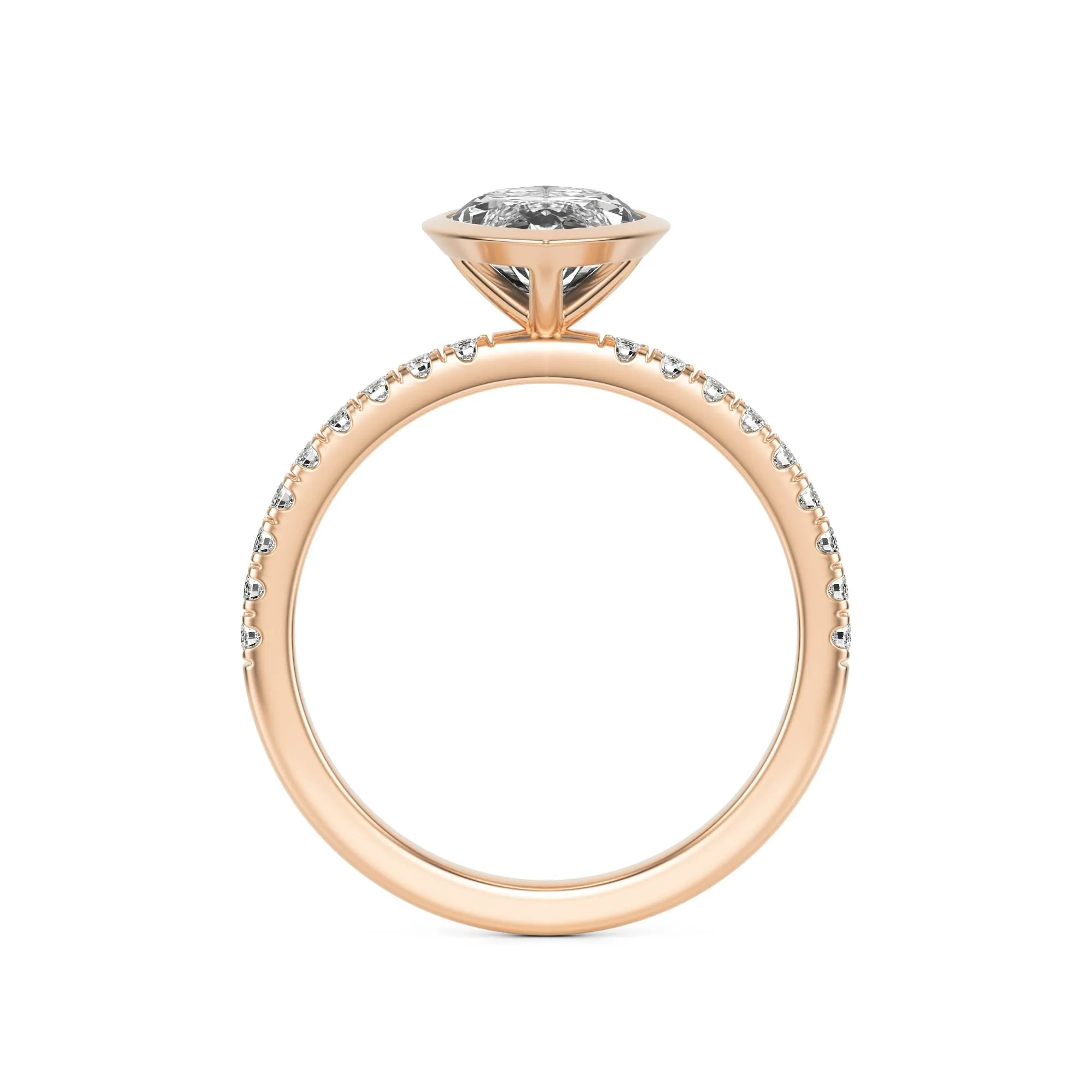 The Marquise Bezel Pavé
