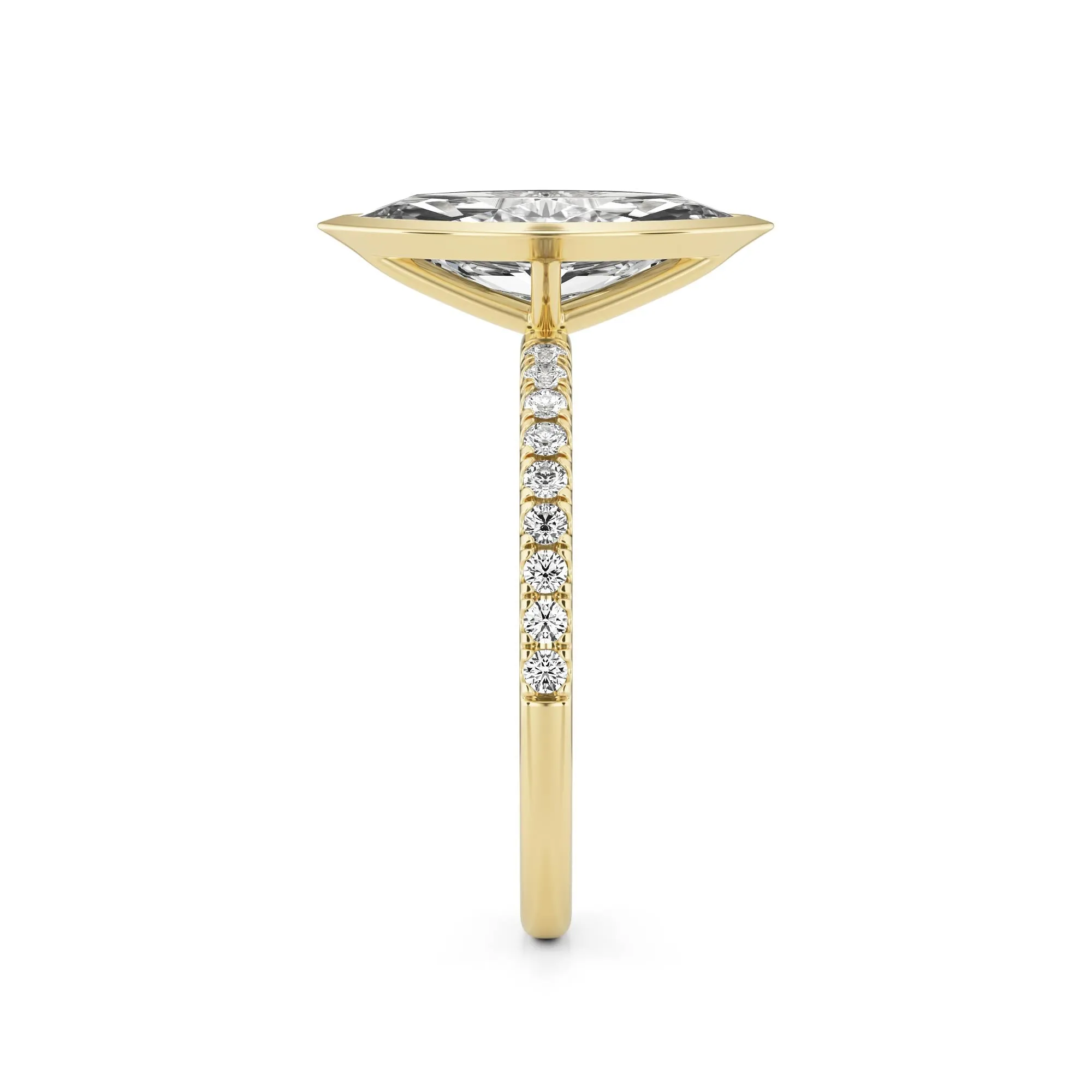 The Marquise Bezel Pavé