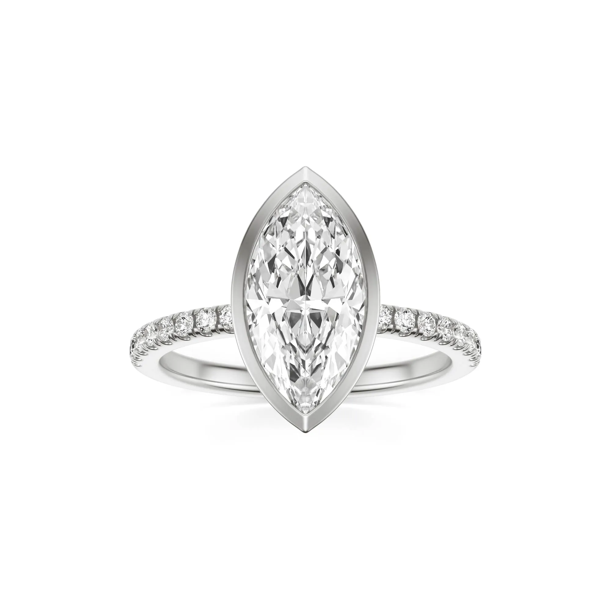 The Marquise Bezel Pavé