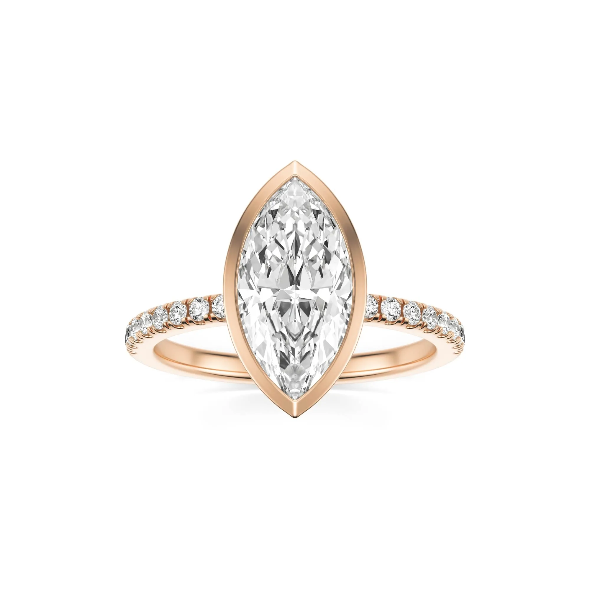 The Marquise Bezel Pavé