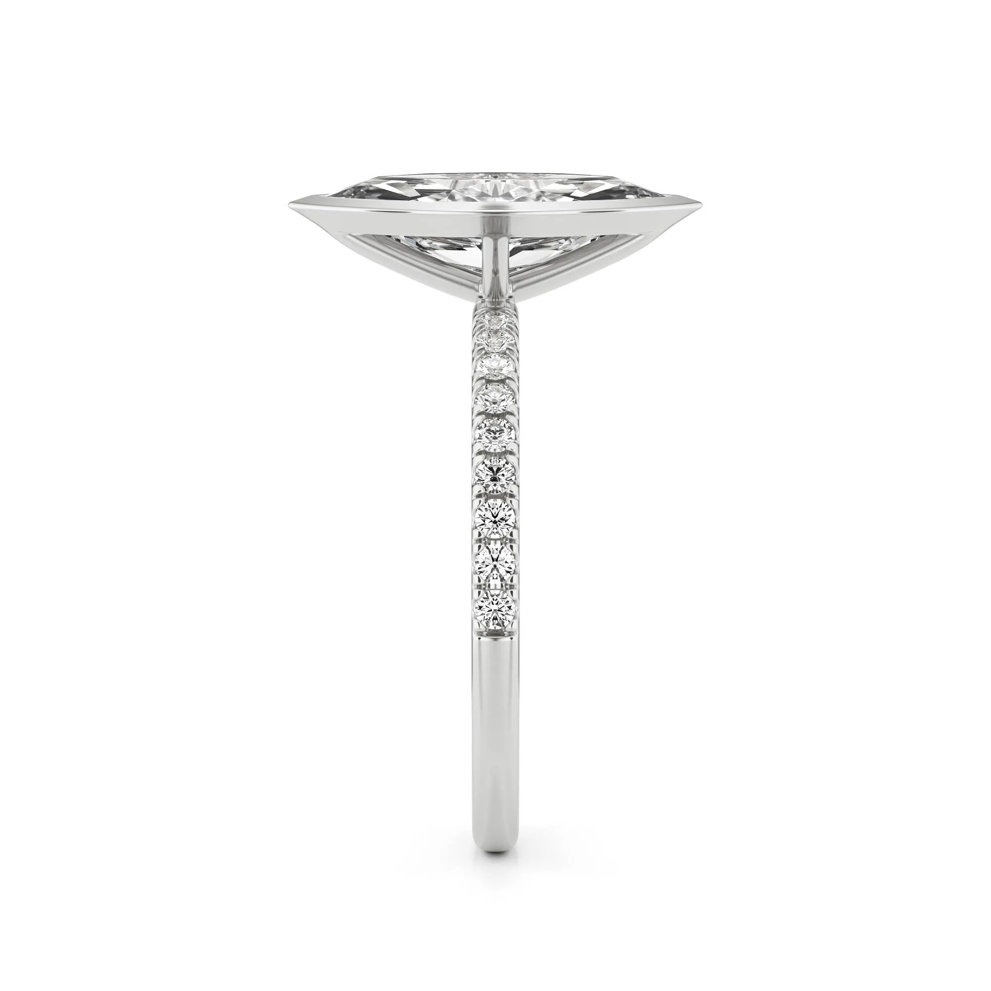 The Marquise Bezel Pavé