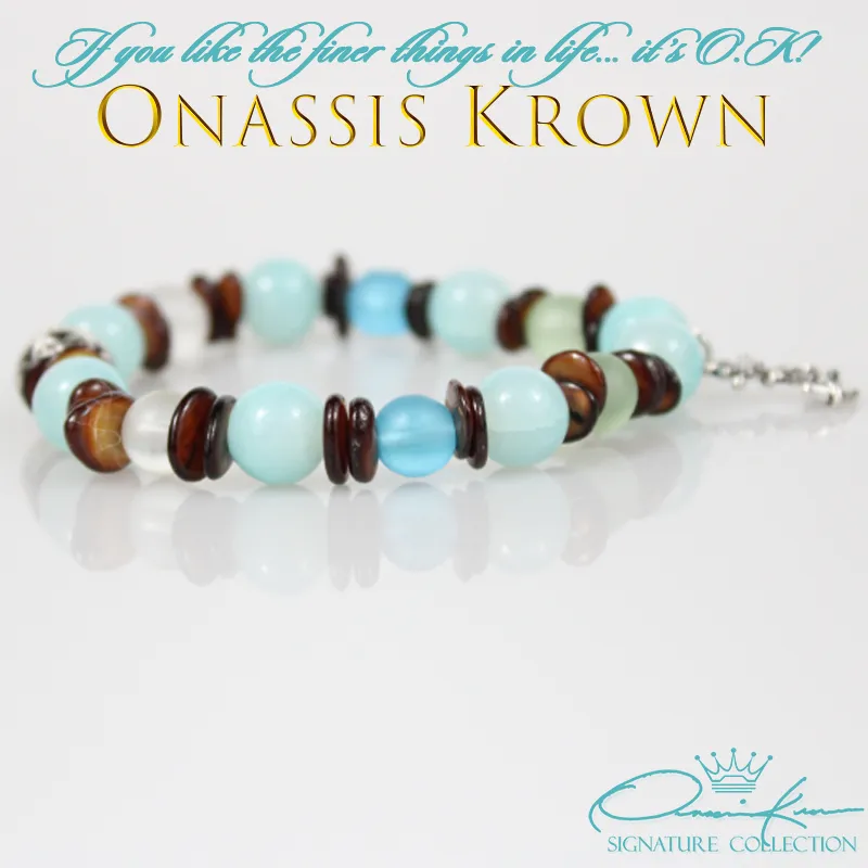 Turquoise Nautical Bead Bracelet
