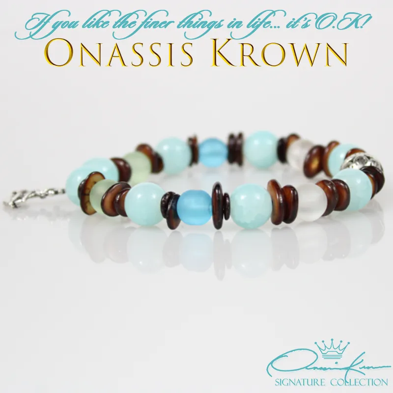 Turquoise Nautical Bead Bracelet