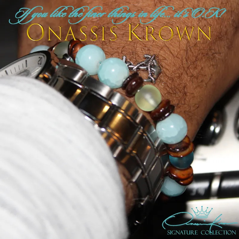 Turquoise Nautical Bead Bracelet