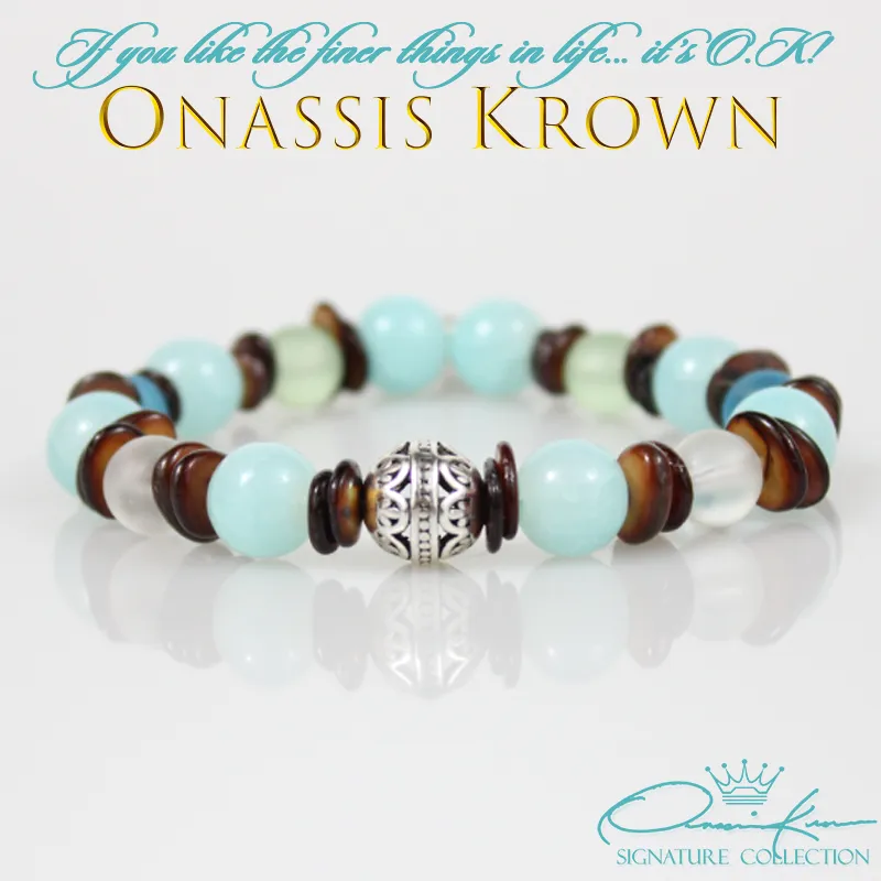 Turquoise Nautical Bead Bracelet