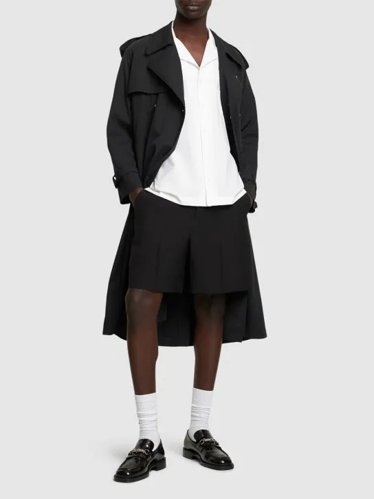 Valentino   Tailored wool shorts 