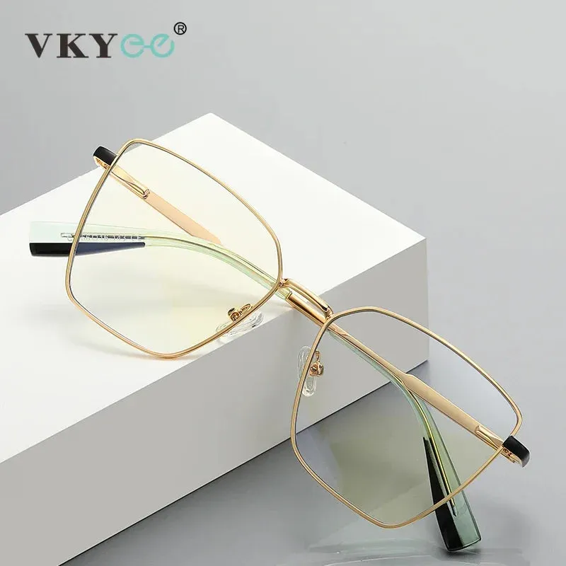 Vicky Womens Full Rim Square Alloy Reading Glasses Pfd3051