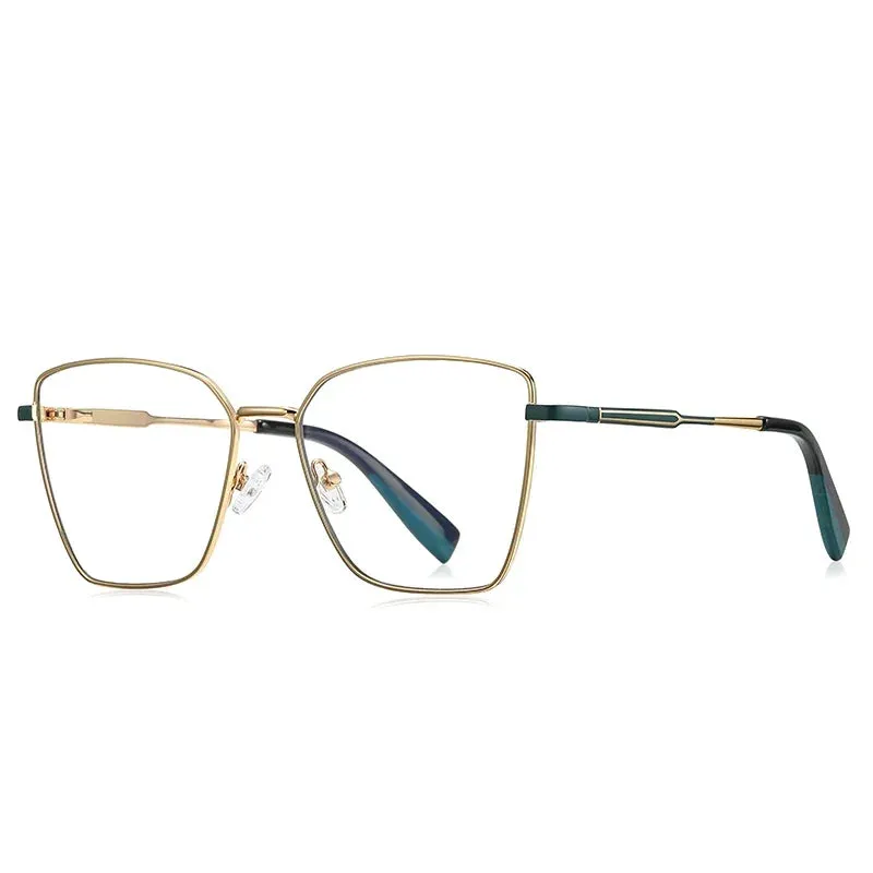 Vicky Womens Full Rim Square Alloy Reading Glasses Pfd3051