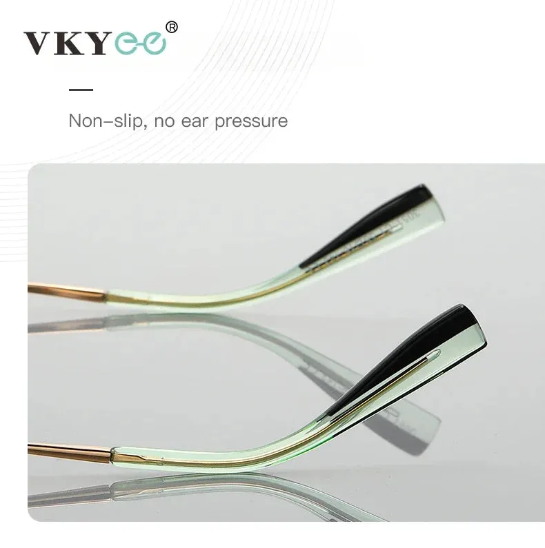 Vicky Womens Full Rim Square Alloy Reading Glasses Pfd3051