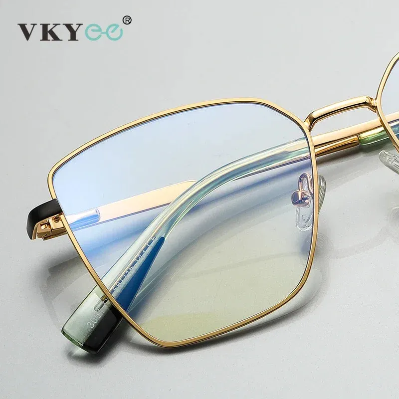 Vicky Womens Full Rim Square Alloy Reading Glasses Pfd3051
