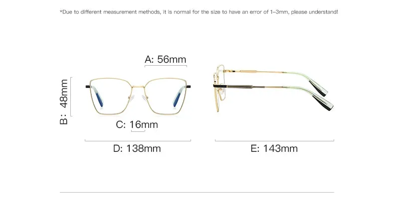 Vicky Womens Full Rim Square Alloy Reading Glasses Pfd3051