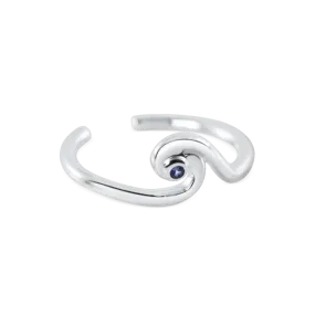 Wave Toe Ring