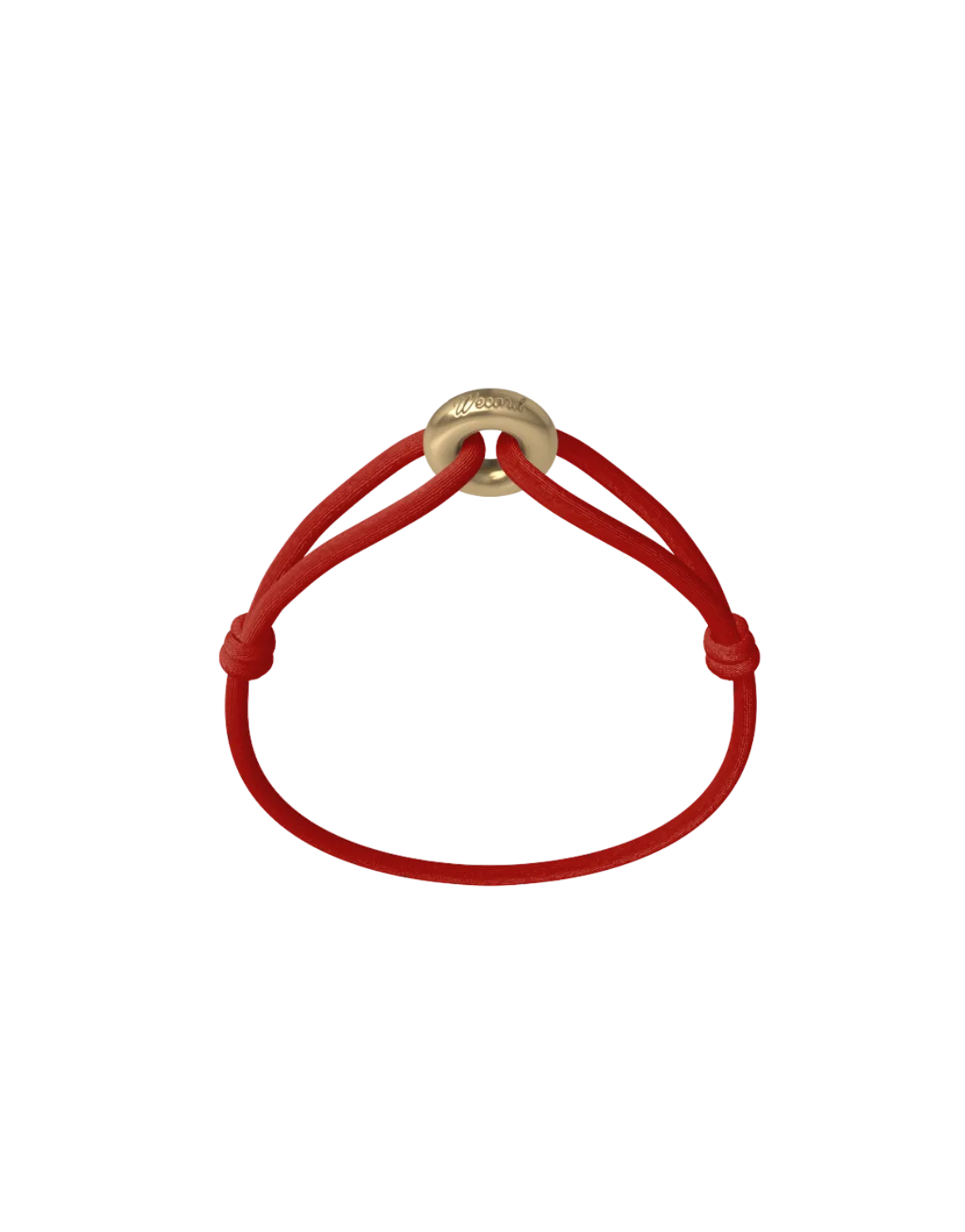 Wecord Golden Soho Cord Bracelet - Red
