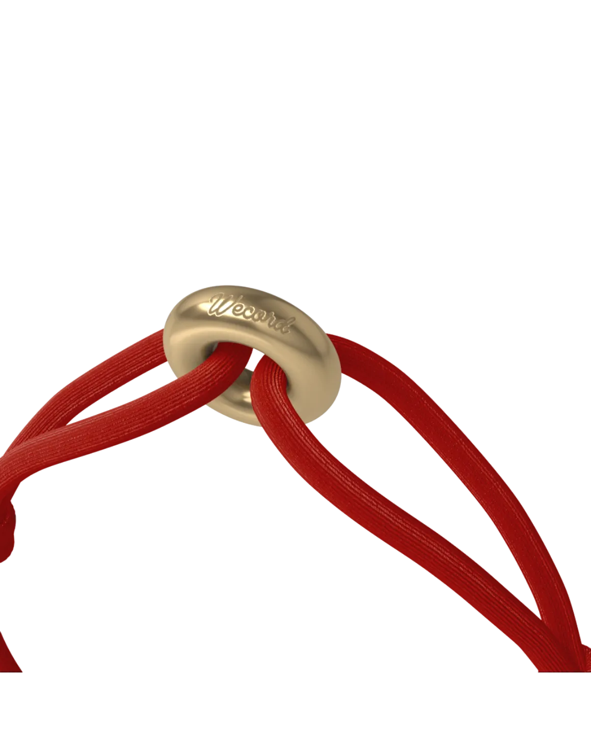Wecord Golden Soho Cord Bracelet - Red