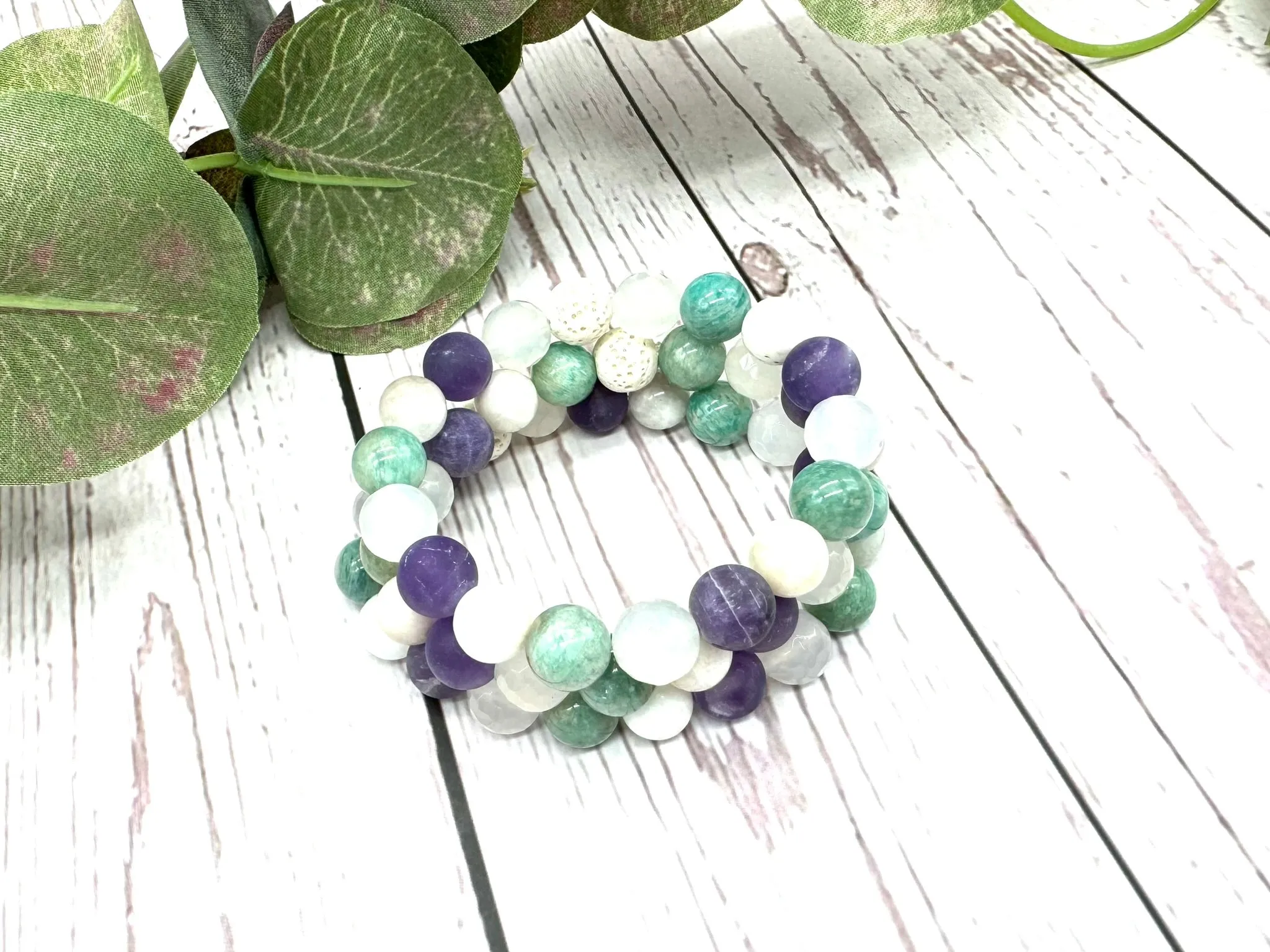 You're Exactly Where You Need To Be Crystal Diffuser Bracelet