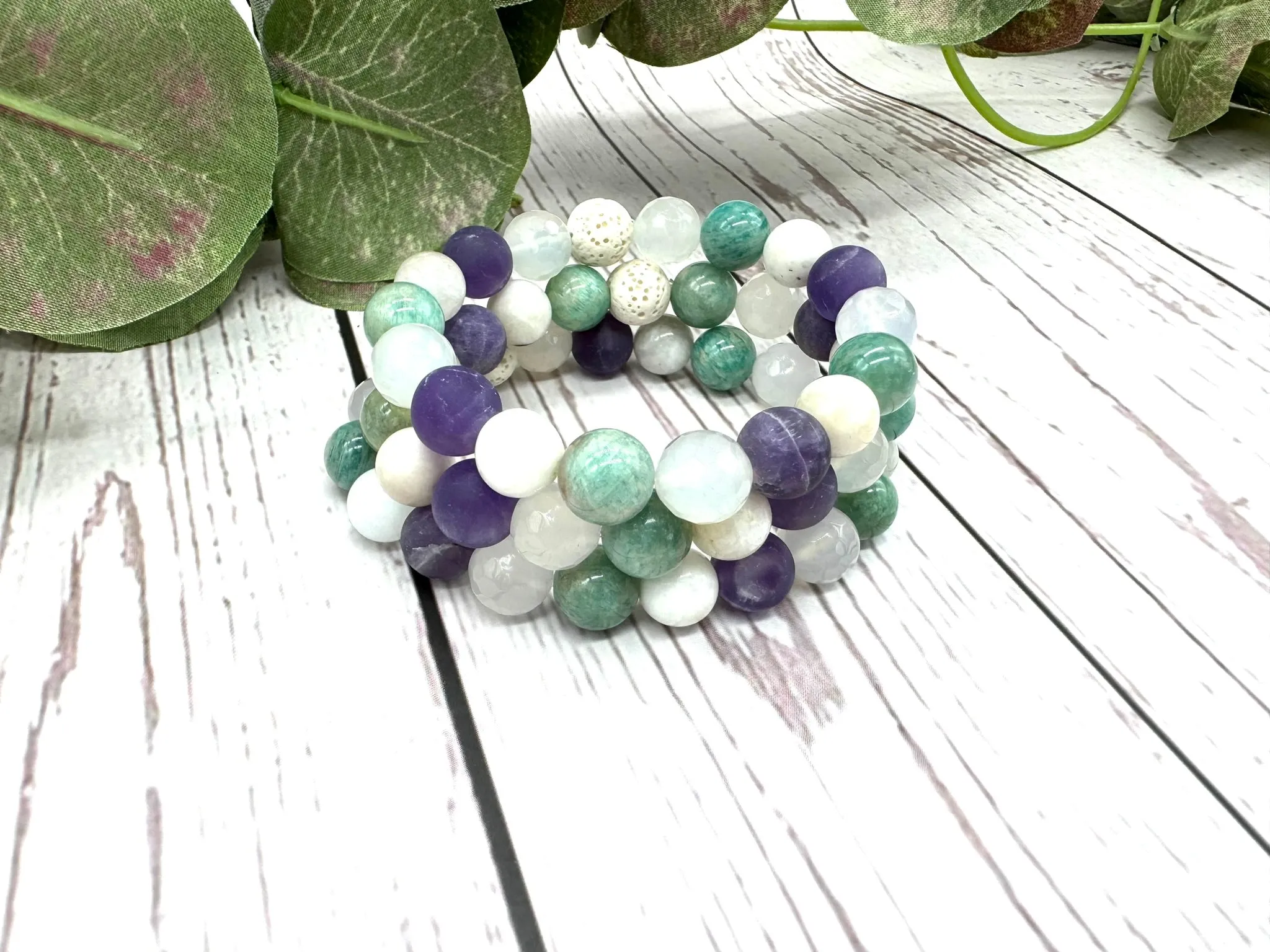 You're Exactly Where You Need To Be Crystal Diffuser Bracelet