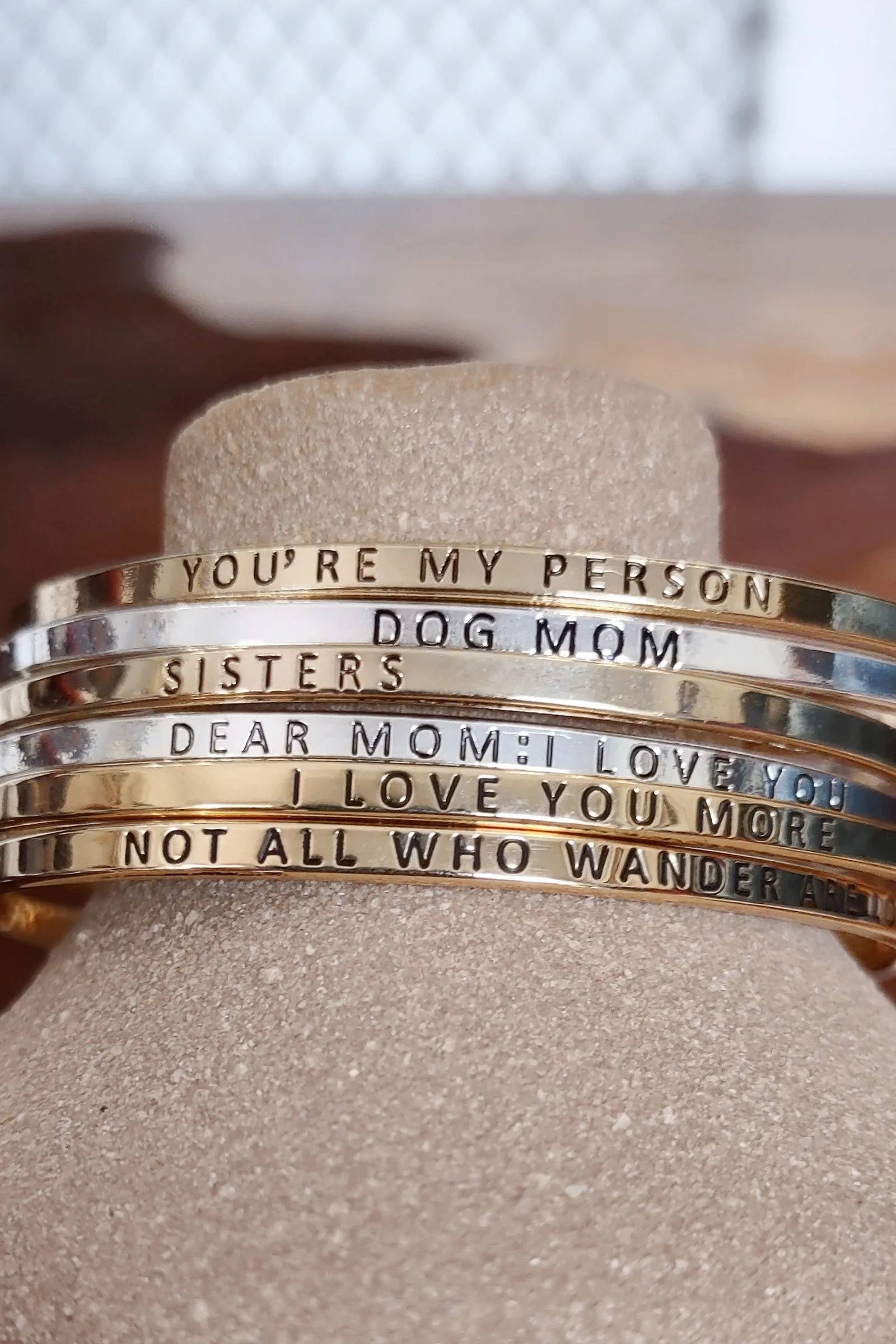 You're My Person Gold Bangle Bracelet