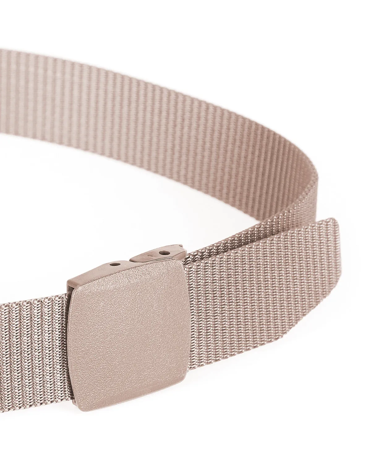 ZIMEGO Mens Adjustable Nylon Strap Military Tactical Web Belt Plastic Buckle