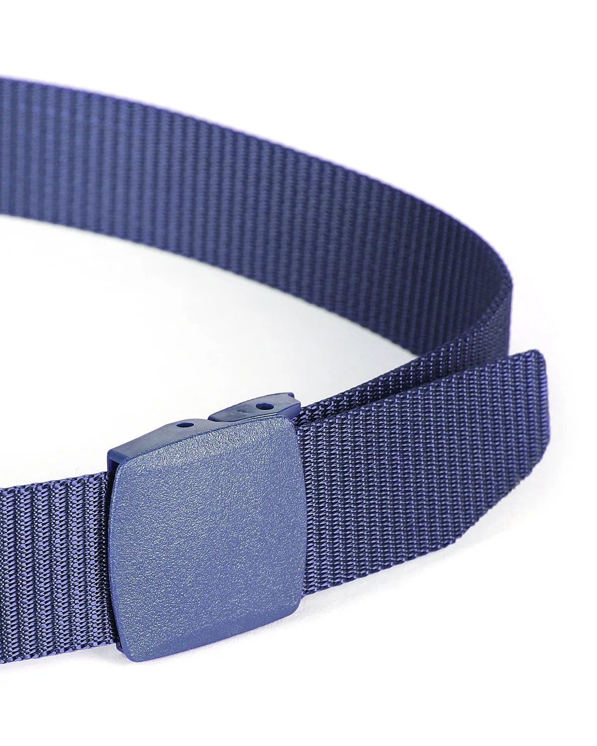ZIMEGO Mens Adjustable Nylon Strap Military Tactical Web Belt Plastic Buckle