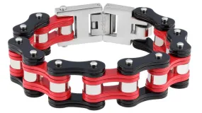 ZIPPO BIKE CHAIN BLACK/RED